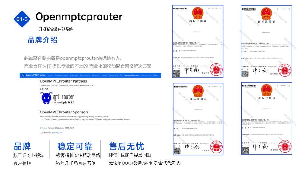 Openmptcprouter商标